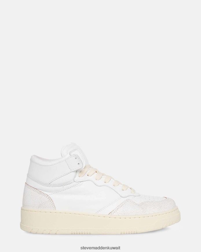 Steve Madden نحيف واين جلد أبيض أحذية 6JPNNF294