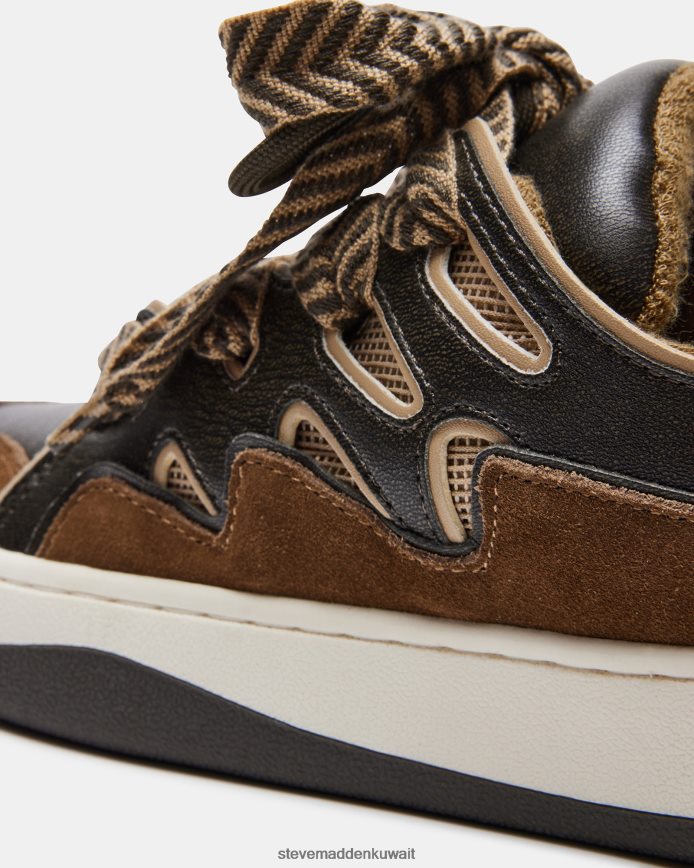 Steve Madden نحيف هدير البني المتعثرة أحذية 6JPNNF295