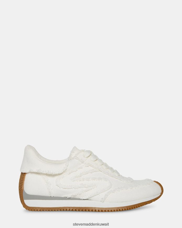 Steve Madden نحيف كيني أبيض/دينيم أحذية 6JPNNF297