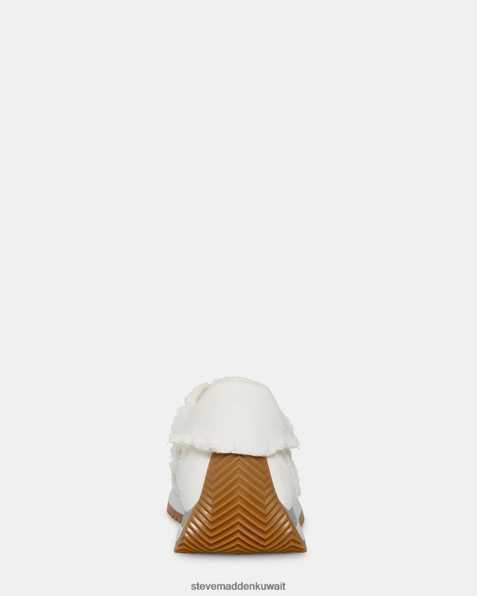 Steve Madden نحيف كيني أبيض/دينيم أحذية 6JPNNF297