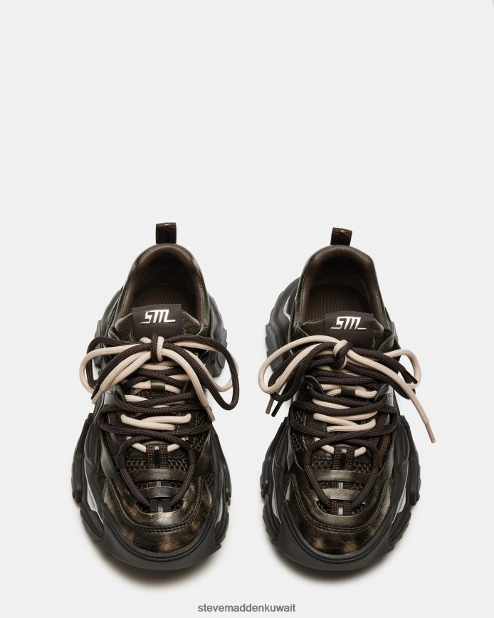 Steve Madden نحيف قوة البني المتعثرة أحذية 6JPNNF298