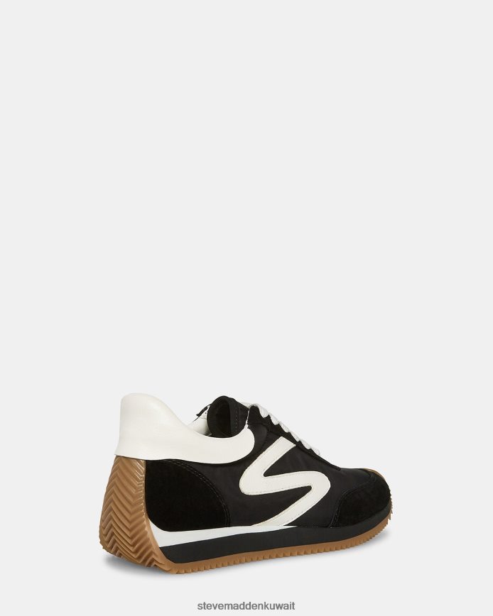 Steve Madden نحيف كيني أسود أبيض أحذية 6JPNNF299