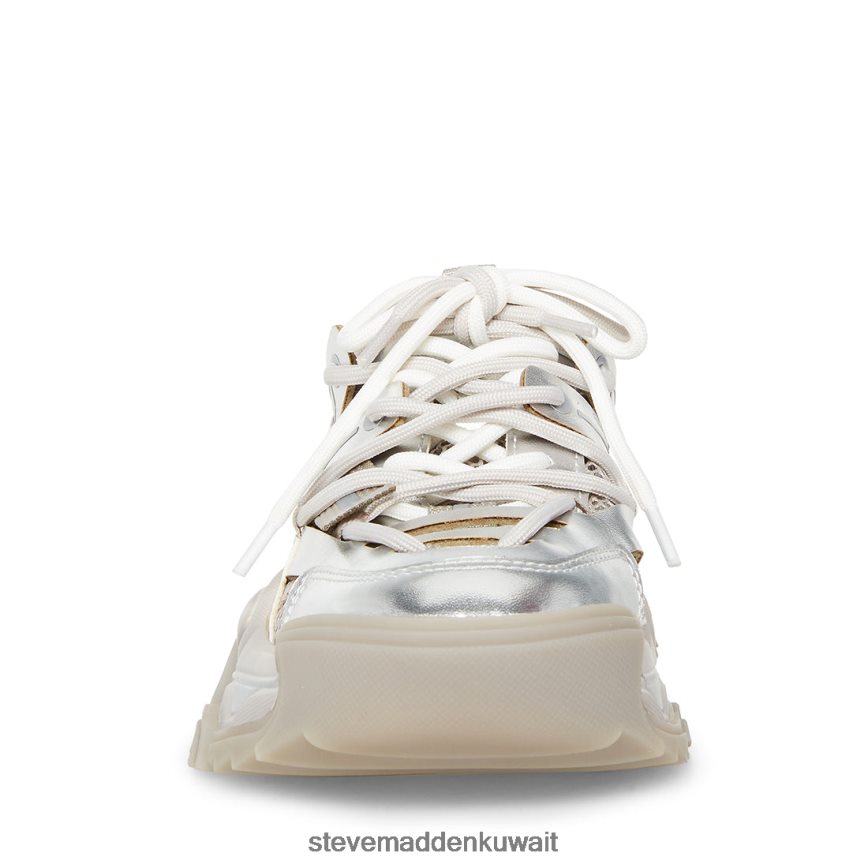 Steve Madden نحيف قوة فضة أحذية 6JPNNF301