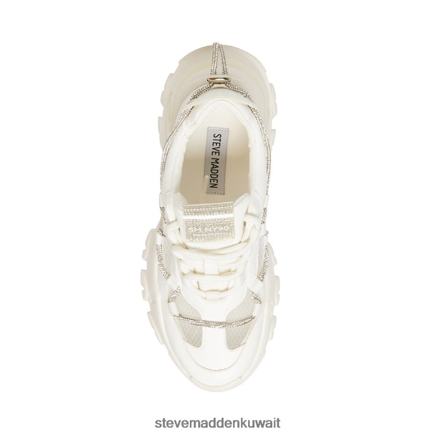 Steve Madden نحيف معجزات أبيض أحذية 6JPNNF307