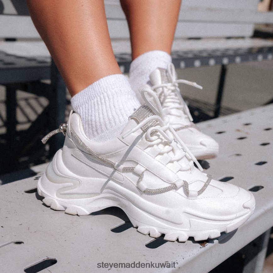 Steve Madden نحيف معجزات أبيض أحذية 6JPNNF307