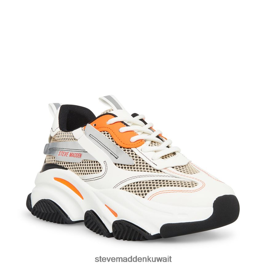 Steve Madden نحيف تملُّك رمادي أبيض أحذية 6JPNNF308