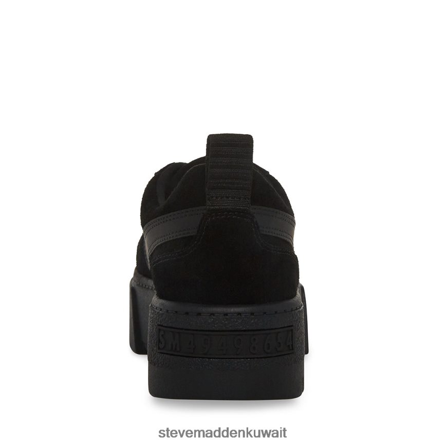 Steve Madden نحيف روري جلد الغزال الأسود أحذية 6JPNNF318