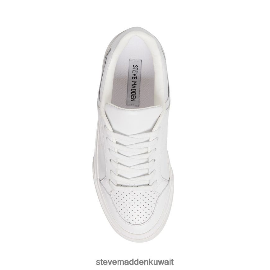 Steve Madden نحيف براينت أبيض أحذية 6JPNNF326