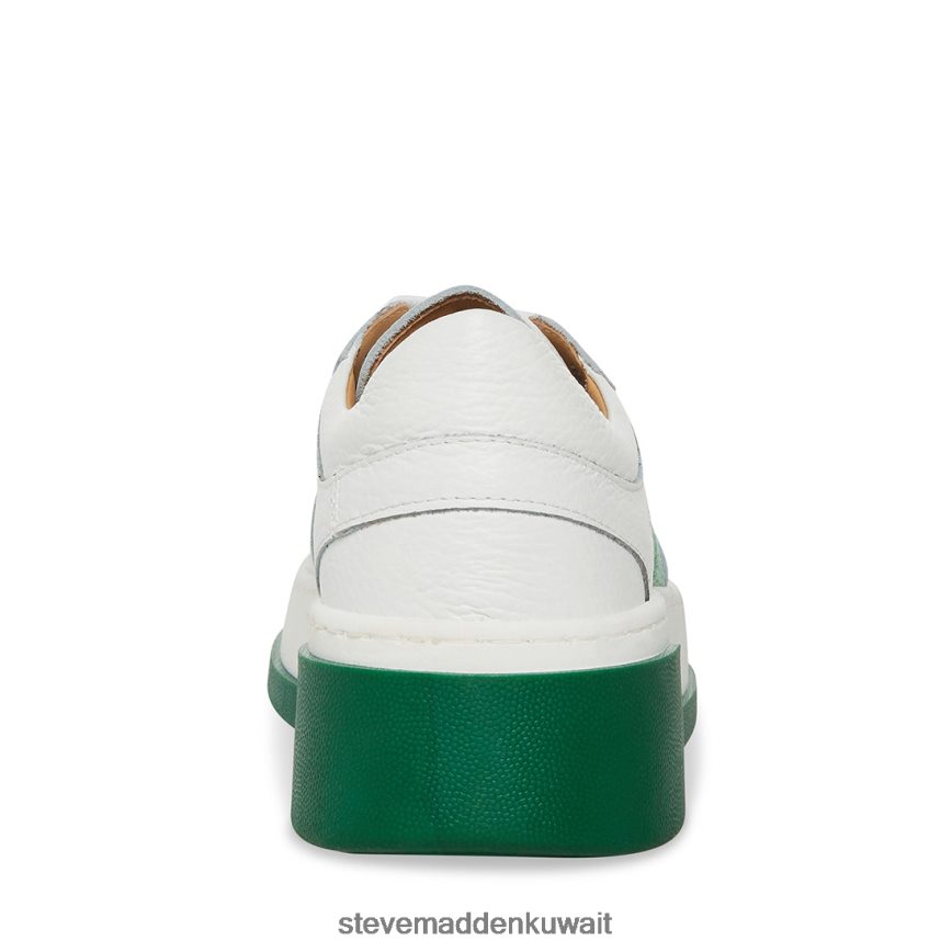Steve Madden نحيف جوي أبيض أخضر أحذية 6JPNNF327