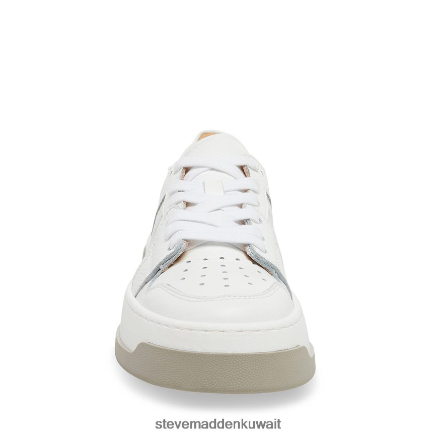 Steve Madden نحيف جوي أبيض فضي أحذية 6JPNNF328