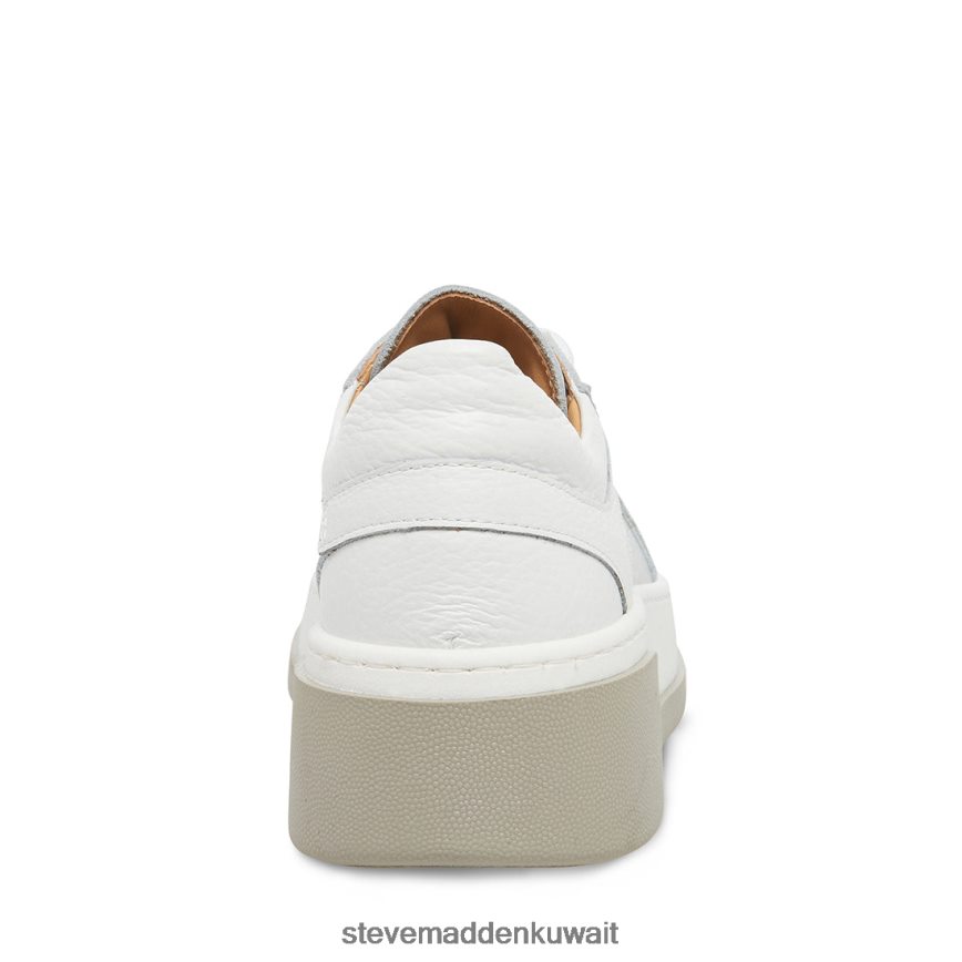 Steve Madden نحيف جوي أبيض فضي أحذية 6JPNNF328