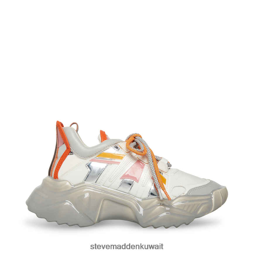 Steve Madden نحيف سباق أبيض متعدد أحذية 6JPNNF339