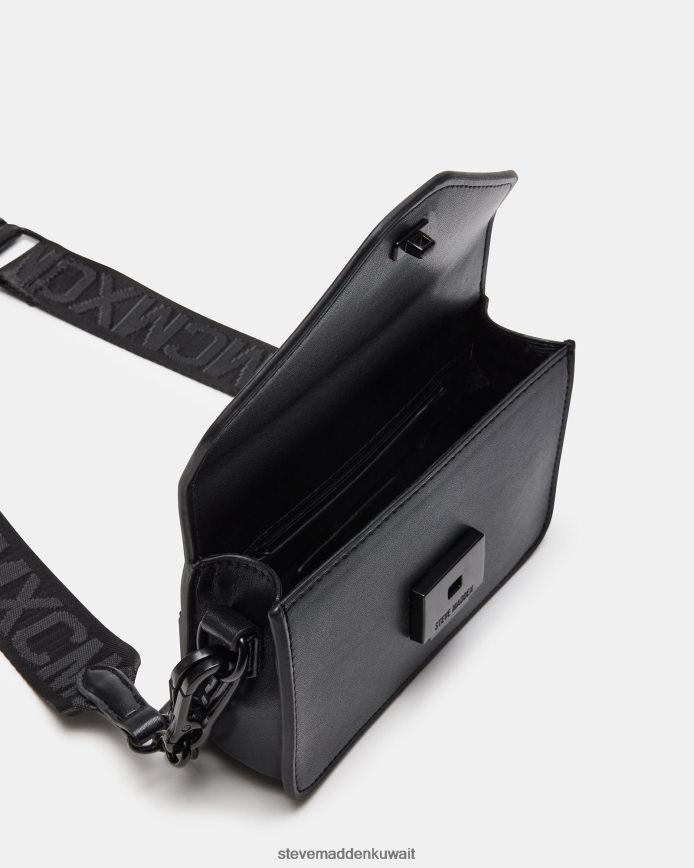 Steve Madden للجنسين بهيسا أسود شنطة 6JPNNF365