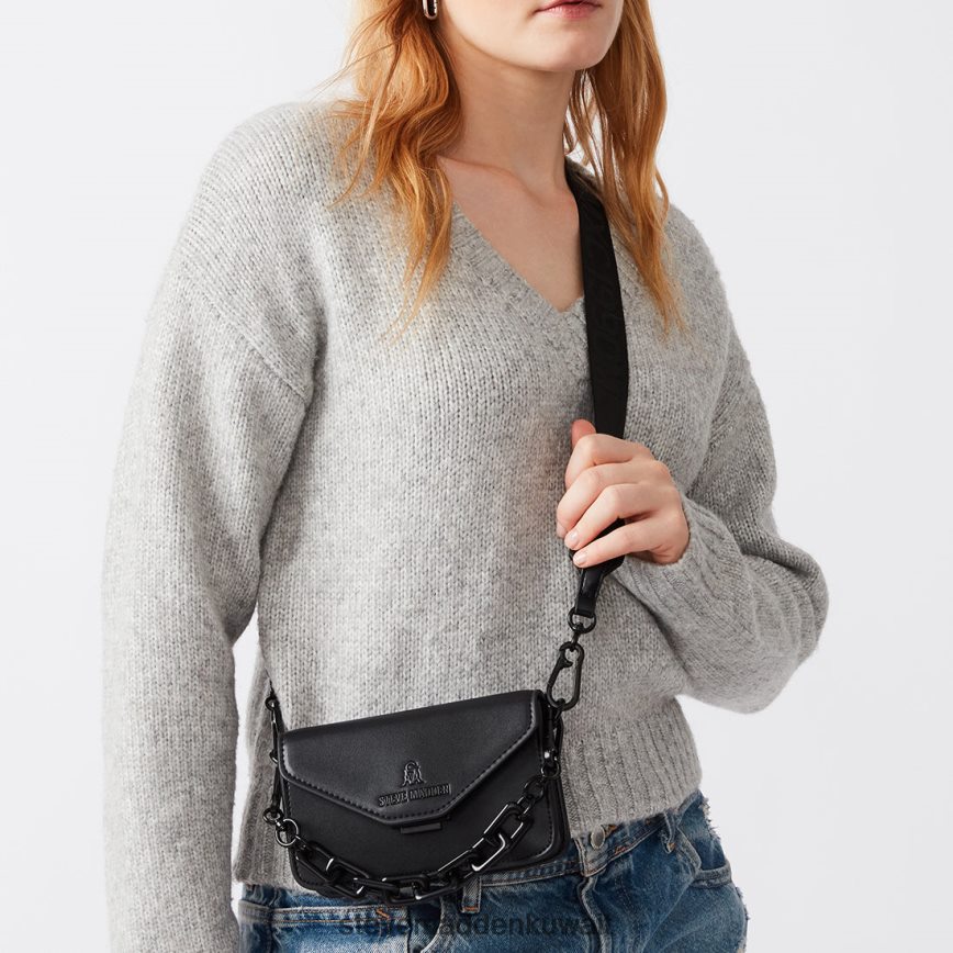 Steve Madden للجنسين بهيسا أسود شنطة 6JPNNF365