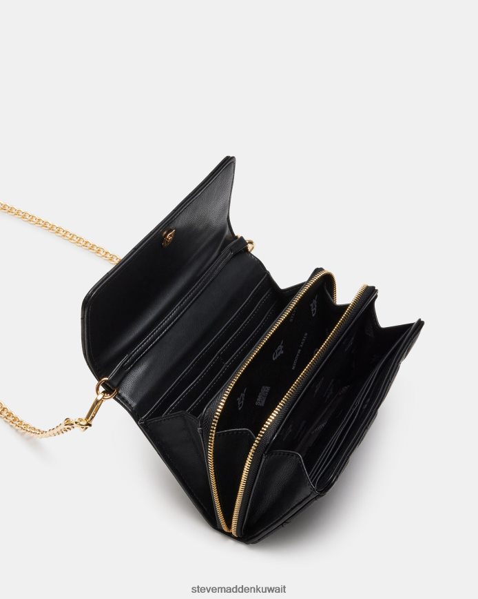 Steve Madden للجنسين بكارينا أسود شنطة 6JPNNF366