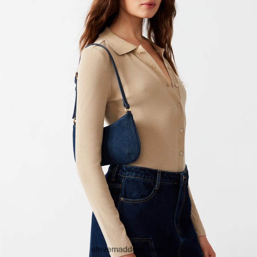 Steve Madden للجنسين ممتلئ الجسم قماش الدنيم شنطة 6JPNNF378