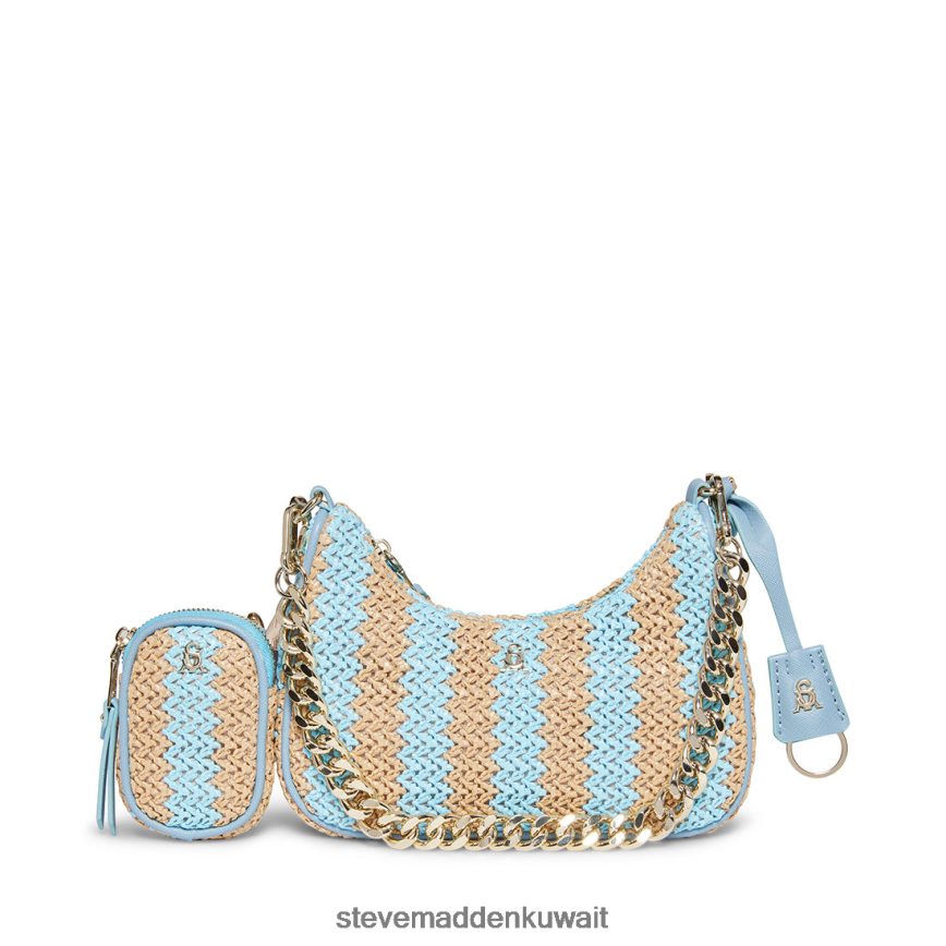 Steve Madden للجنسين الرافية بفيتال متعدد أزرق شنطة 6JPNNF384