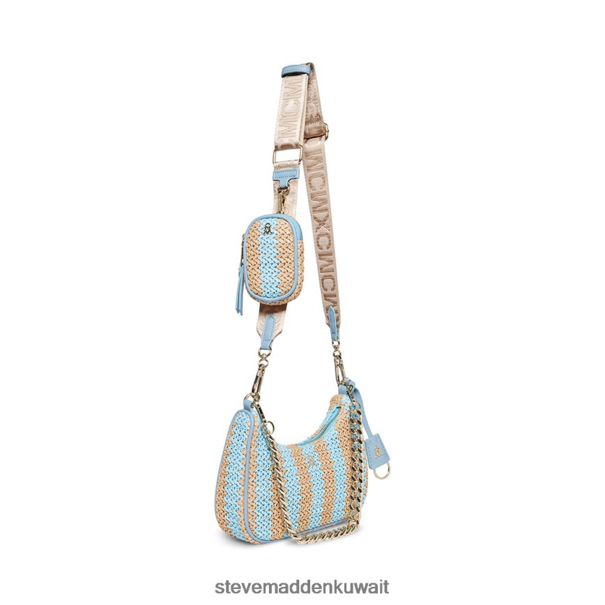 Steve Madden للجنسين الرافية بفيتال متعدد أزرق شنطة 6JPNNF384