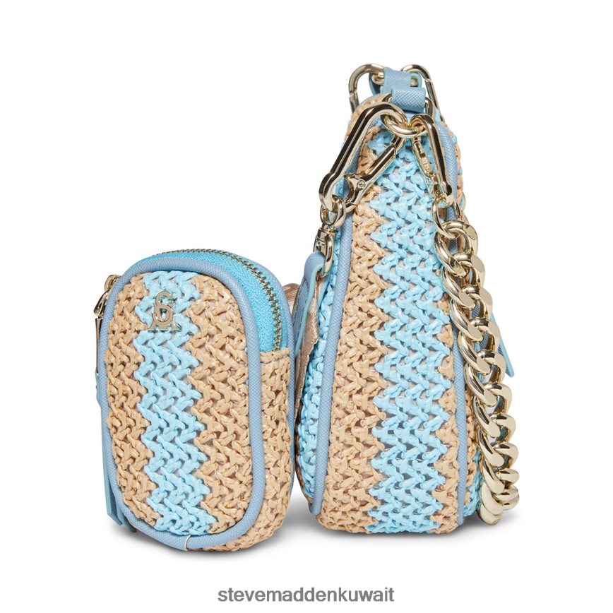 Steve Madden للجنسين الرافية بفيتال متعدد أزرق شنطة 6JPNNF384