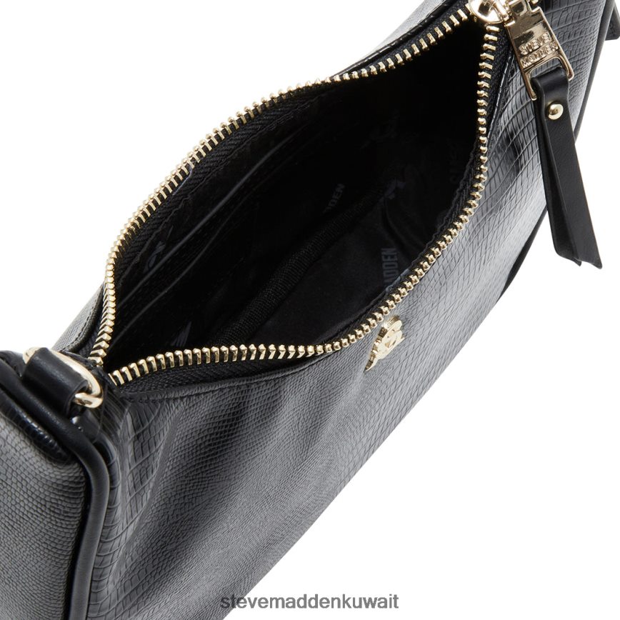 Steve Madden للجنسين سحلية حيوية أسود شنطة 6JPNNF409