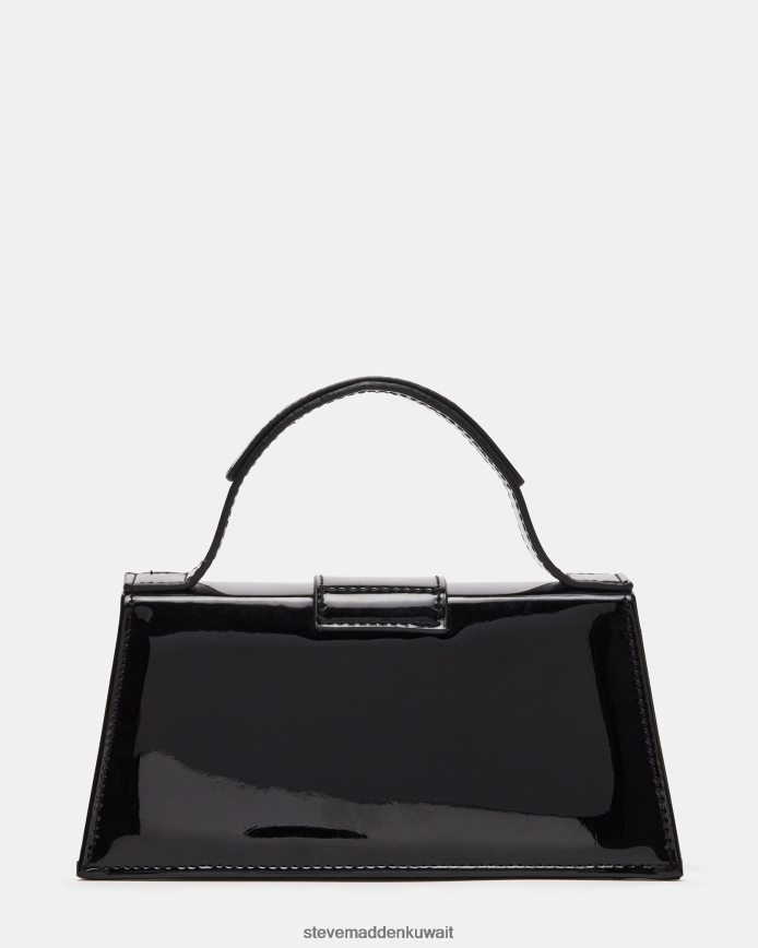 Steve Madden للجنسين بارلان أسود براءة اختراع شنطة 6JPNNF439