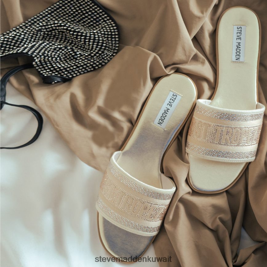 Steve Madden نحيف نوكس ص ذهب أحذية 6JPNNF43