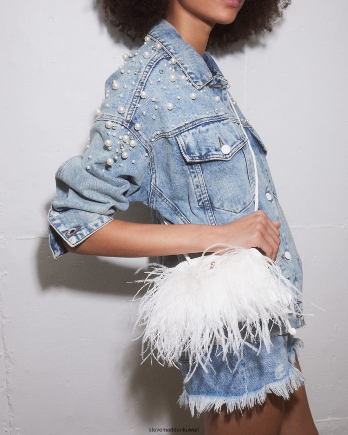 Steve Madden للجنسين بنكي-د أبيض شنطة 6JPNNF442