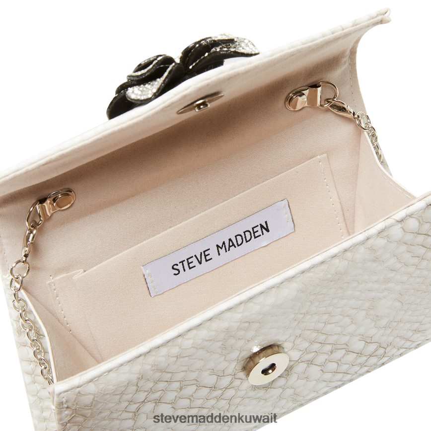 Steve Madden للجنسين بدانييلا ثعبان أبيض شنطة 6JPNNF448