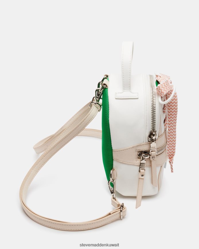 Steve Madden للجنسين حفر أبيض أخضر شنطة 6JPNNF480