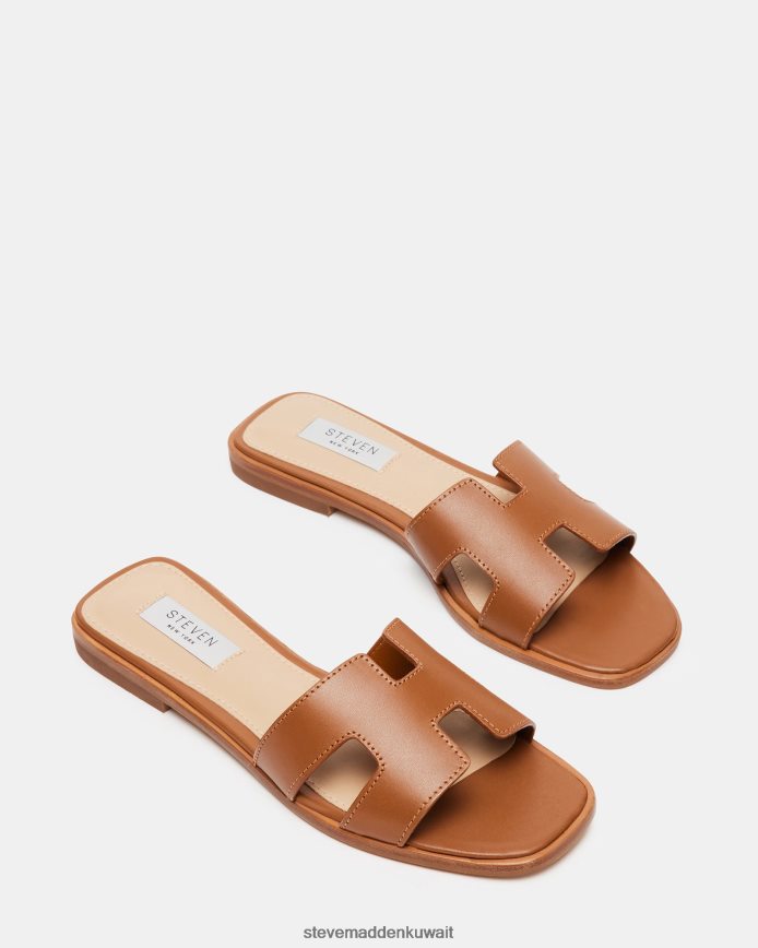 Steve Madden نحيف هادين جلد الكونياك أحذية 6JPNNF4