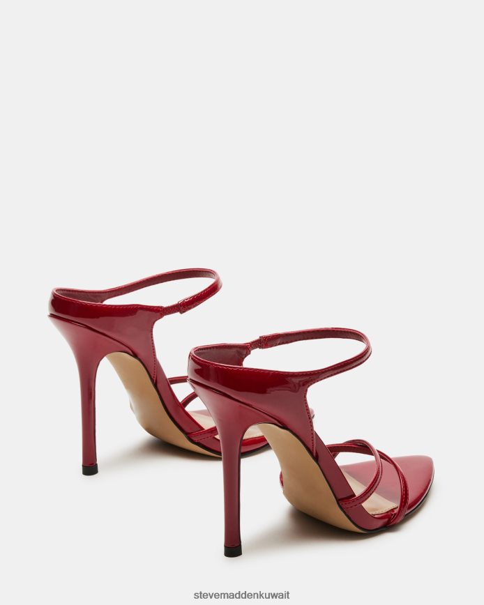Steve Madden نحيف مذهل براءة اختراع حمراء أحذية 6JPNNF507