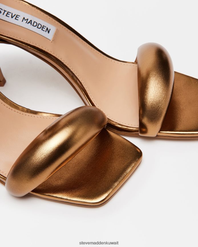 Steve Madden نحيف حفلة برونزية أحذية 6JPNNF510