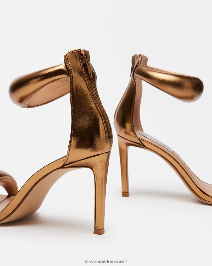 Steve Madden نحيف حفلة برونزية أحذية 6JPNNF510