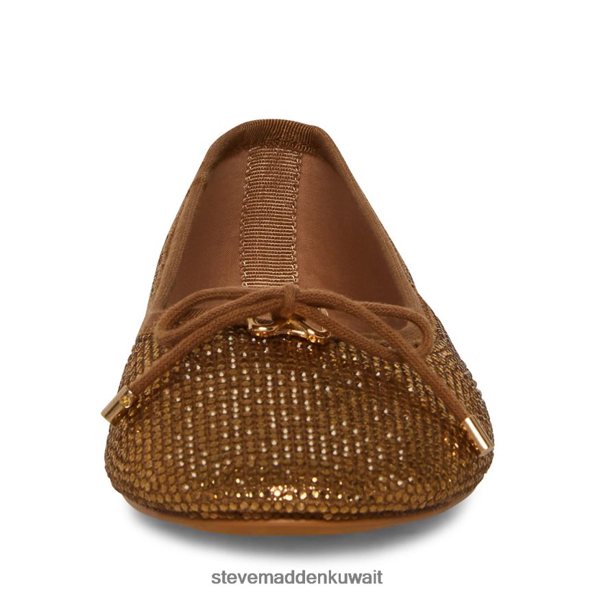 Steve Madden نحيف أزهار ص برونزية أحذية 6JPNNF511