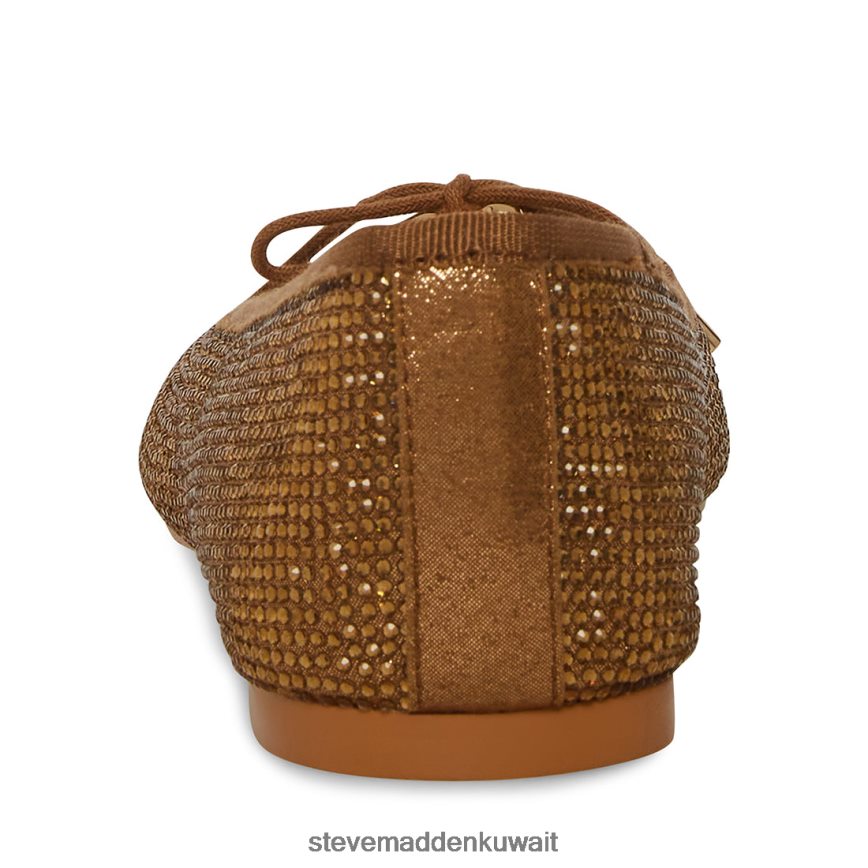 Steve Madden نحيف أزهار ص برونزية أحذية 6JPNNF511