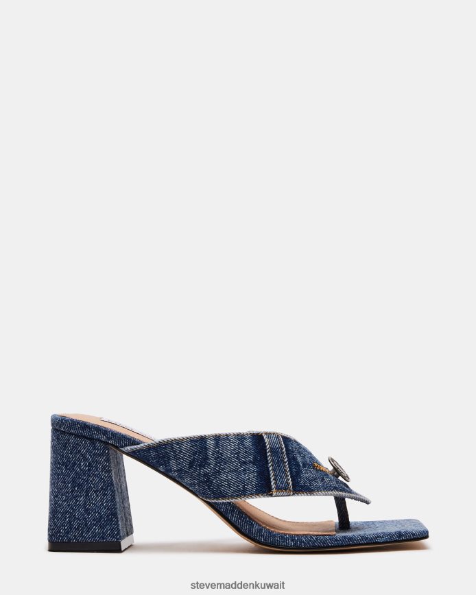 Steve Madden نحيف نيكولا قماش الدنيم أحذية 6JPNNF520