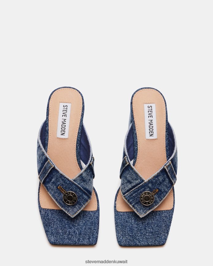 Steve Madden نحيف نيكولا قماش الدنيم أحذية 6JPNNF520