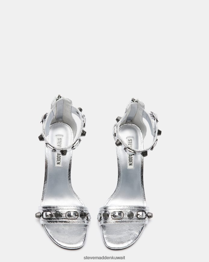 Steve Madden نحيف ثمين فضة أحذية 6JPNNF545