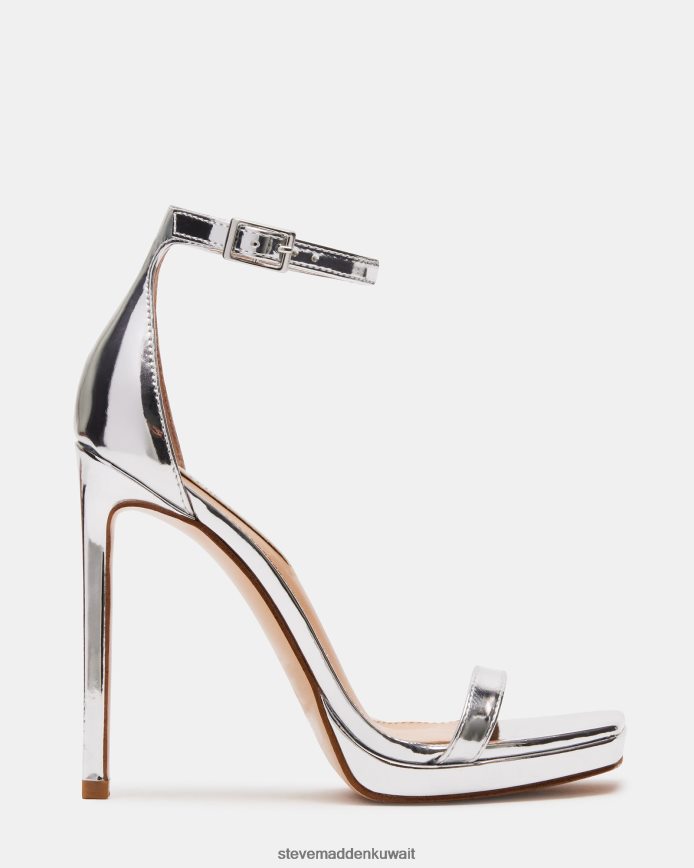 Steve Madden نحيف القزحية فضة أحذية 6JPNNF547