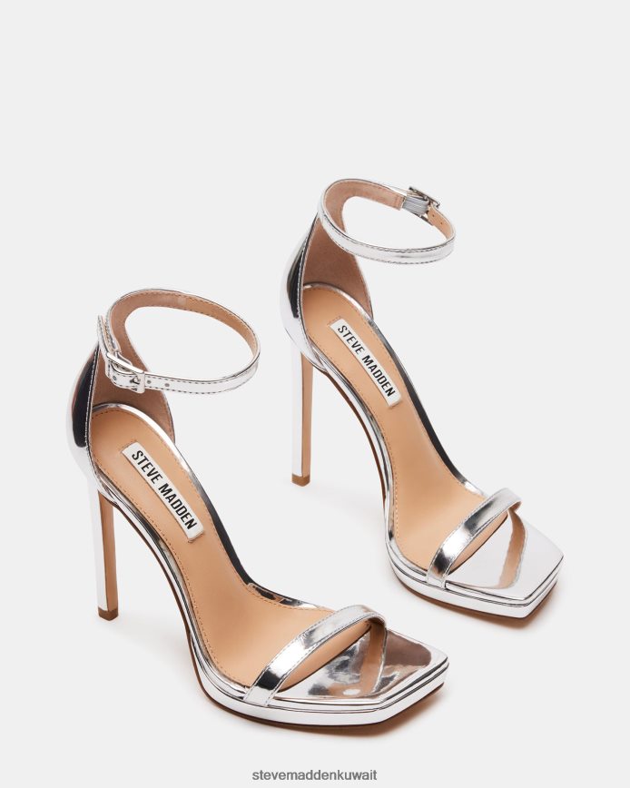 Steve Madden نحيف القزحية فضة أحذية 6JPNNF547