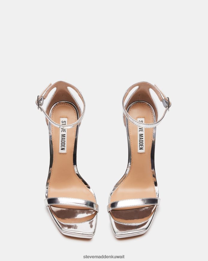 Steve Madden نحيف القزحية فضة أحذية 6JPNNF547