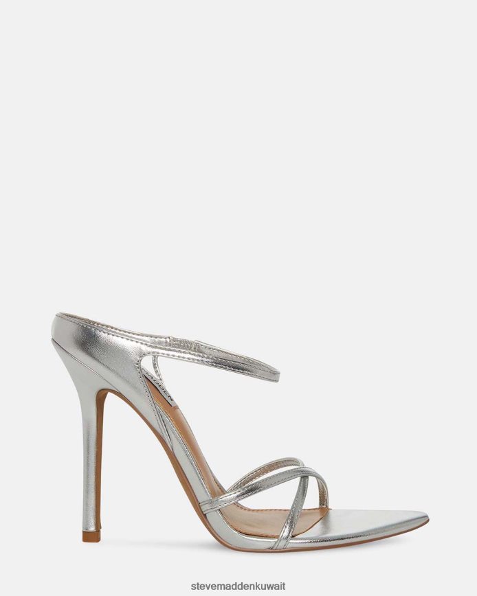 Steve Madden نحيف مذهل فضة أحذية 6JPNNF548