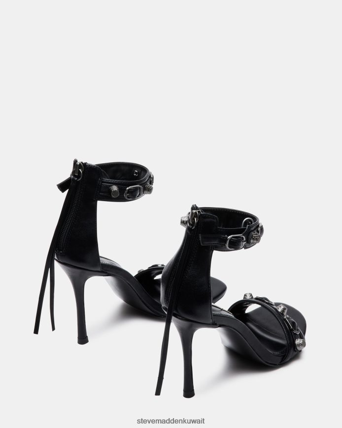 Steve Madden نحيف ثمين أسود أحذية 6JPNNF555