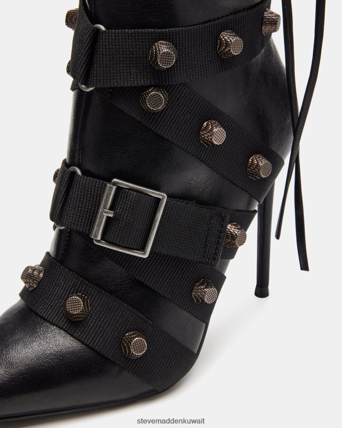 Steve Madden نحيف فينك أسود أحذية 6JPNNF556