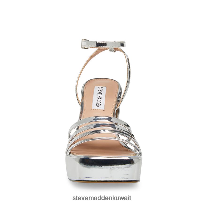 Steve Madden نحيف ديسكو فضة أحذية 6JPNNF562