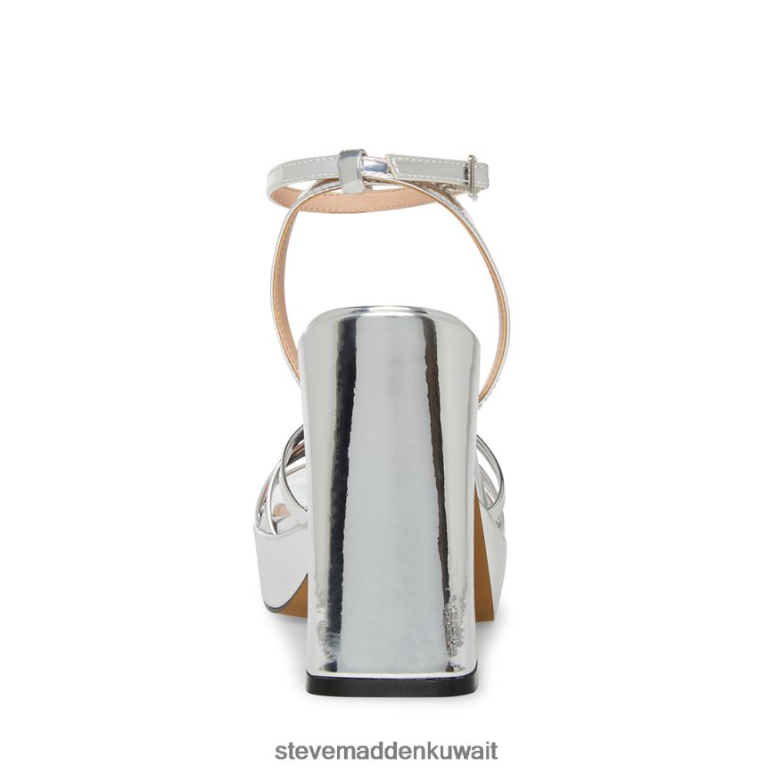 Steve Madden نحيف ديسكو فضة أحذية 6JPNNF562