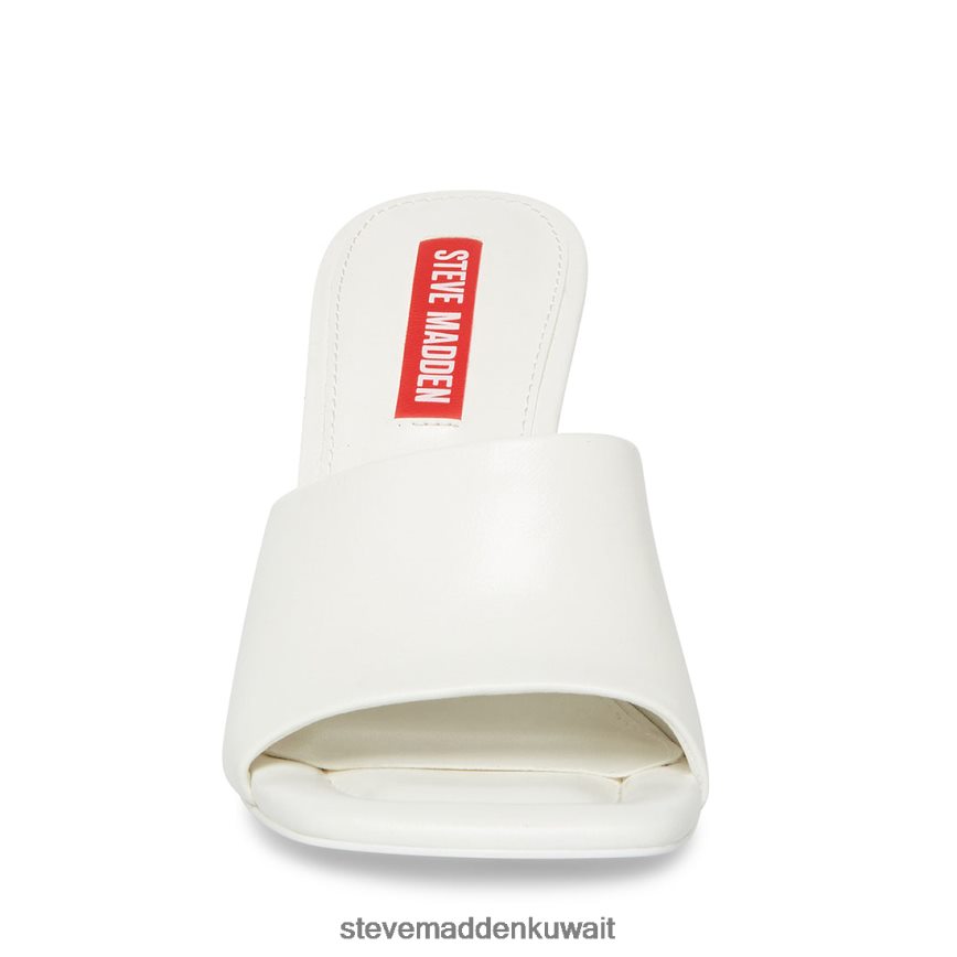 Steve Madden نحيف سيلين جلد أبيض أحذية 6JPNNF569