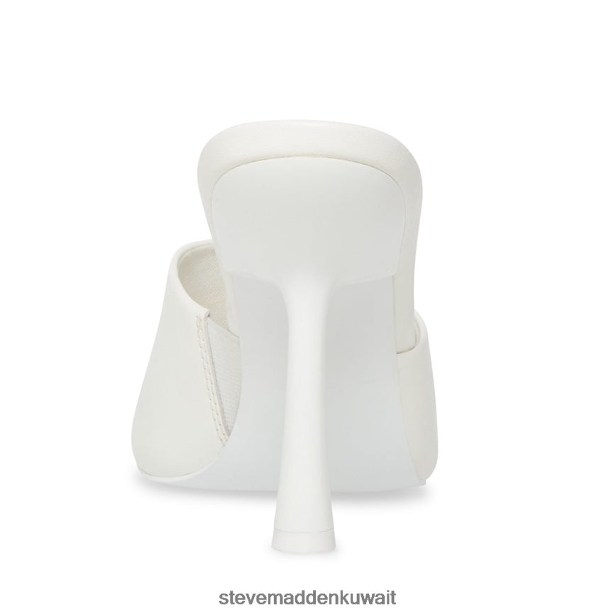 Steve Madden نحيف سيلين جلد أبيض أحذية 6JPNNF569