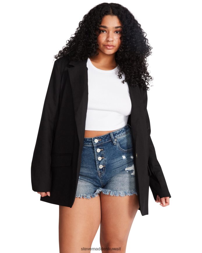 Steve Madden نحيف سترة كايرا أسود يلبس 6JPNNF579