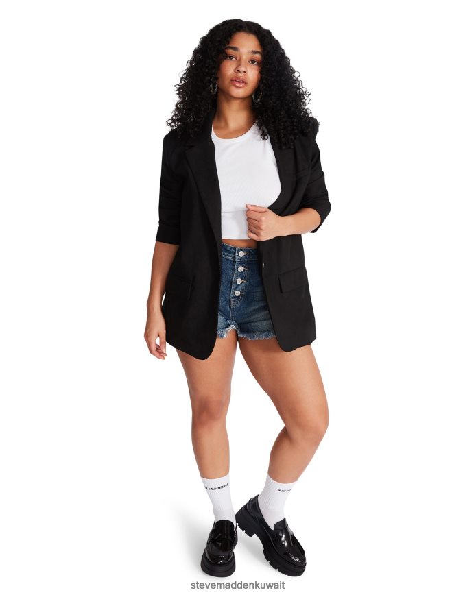 Steve Madden نحيف سترة كايرا أسود يلبس 6JPNNF579